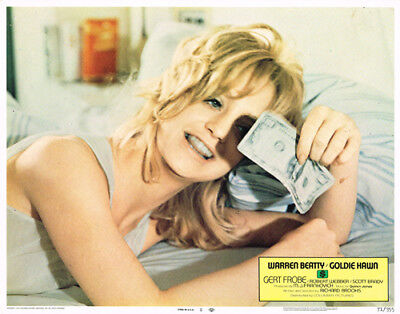 $ DOLLARS THE HEIST ORIGINAL 11X14 LOBBY CARD GOLDIE HAWN 