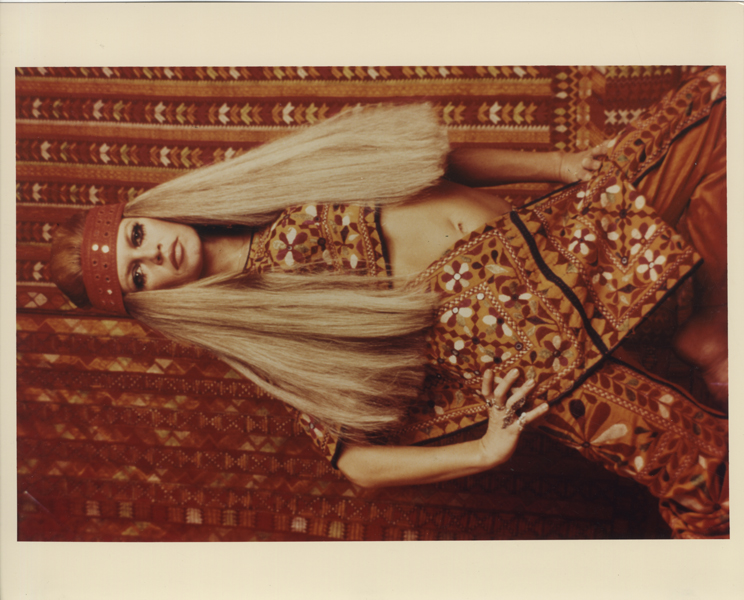 Brigitte Bardot Vintage 8x10 Color Photo Exotic Costume